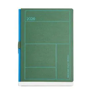MIQUELRIUS AGENDA 2026 ANUAL PLUS S/V LINEAS VERDE BACK TO BA MR22662