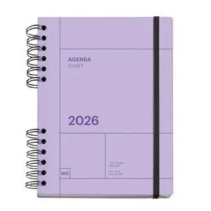 AGENDA ANUAL 2026 PLUS WIRE-O D/P MALVA BACK TO BA