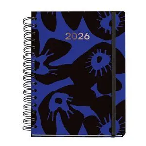 AGENDA ANUAL 2026 PLUS WIRE-O S/V MIDNIGHT MARF OR