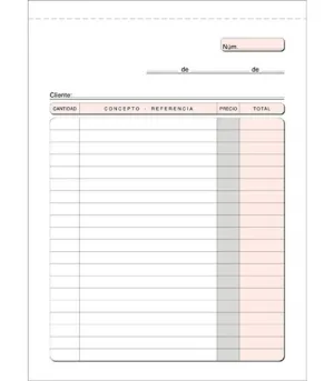 PLUS OFFICE TALONARIO 4 MULT. NAT.TRI T104 T-104 MAK035594