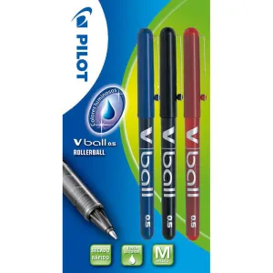 PILOT BOLIGRAFO PILOT V-BALL 05 SURT./BL.3U BVBNAR MAK118898