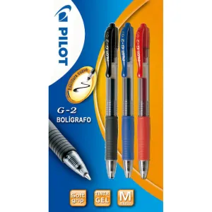 PILOT BOLIGRAFO PILOT G-2 SURTIDO /BL.3UD BG2NAR MAK118895