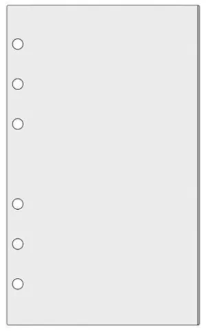 FINOCAM R465 PACK DE 6 FUNDAS PARA AGENDAS OPEN - TRANSPARENTES - FORMATO 400 - 94X2X154MM - PVC - COLOR GRIS CLARO