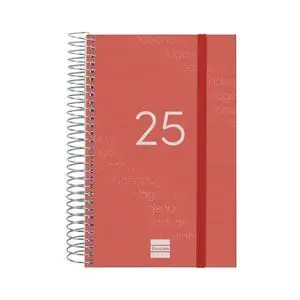 AGENDA ANUAL 2025 YEAR E5 DP ROJO