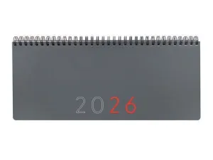 FINOCAM AGENDA ANUAL (2026) FINOCAM INTERNACIONAL PLANIFICADOR 290X116 S/V + NOTAS GRIS