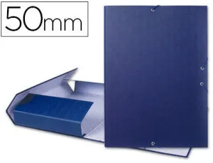 LIDERPAPEL CARPETA DE PROYECTOS CARTON FORRADO AZUL 50MM 2581 PY51