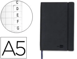 LIDERPAPEL LIBRETA INDICE A5 120H A5 LB47 CS37496