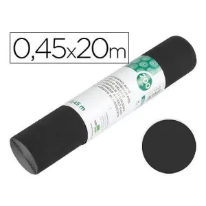 LIDERPAPEL ROLLO AUTOADHESIVO COLOR NEGRO  20 X 0.45 CM CS59419