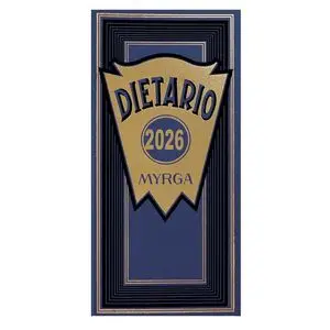 DIETARIO 2026 2/3 DIA PAGINA AZUL