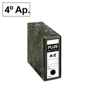 PLUS OFFICE ARCHIVADOR PLUS 4º APAIS. NEGRO FORRA 2041A MAK180090