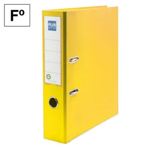 CAMPUS ARCHIVADOR PLUS FOLIO LOMO ANCHO AMARILLO ER3 Fº AMARIL MAK180061