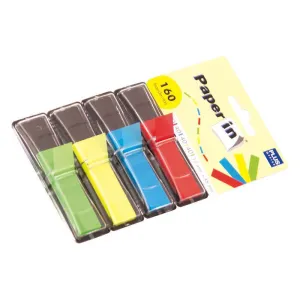 CAMPUS BANDERITAS PAPER-IN 12X45 4COL.160UD SN5410 MAK002219