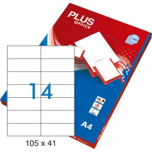 CAMPUS ETIQUETAS PLUS A4 105X41 100H 10679 MAK001540