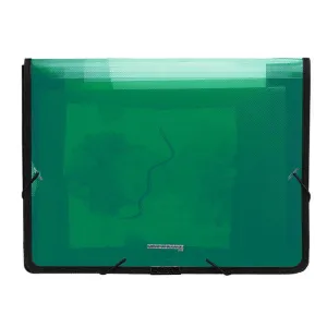 CAMPUS CARPETA PP PLUS A4+ GOMAS RIBETE VERD KA4-01GN MAK181024