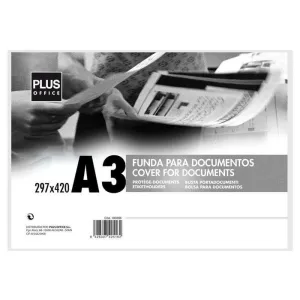 CAMPUS FUNDA DOCUMENTOS PLUS A3 RIGIDA TRANSPARENTE JX803 MAK180458
