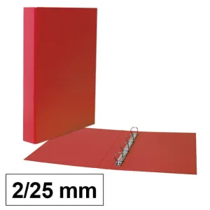 CAMPUS CARPETA CARTON PLUS Fº 2A/25 ROJO RED 0101 MAK180765