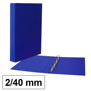 CAMPUS CARPETA CARTON PLUS Fº 2A/40 AZUL BLUEM (0211) MAK180783