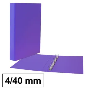 CAMPUS CARPETA CARTON PLUS Fº 4A/40 VIOLETA PURPLE (0901. MAK180787