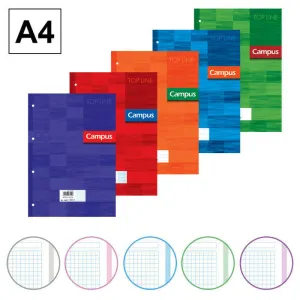 CAMPUS RECAMBIO A4 100H 90G 4TAL. CN5MM 5COL 00118299-42 MAK001829