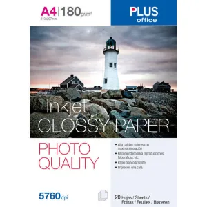 CAMPUS PAPEL PHOTO PLUS A4 GLOSSY 180G 20H GP790987 MAK001646