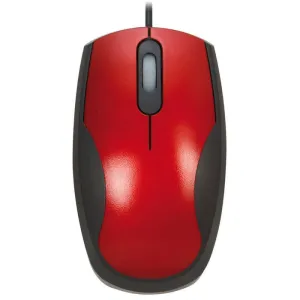 CAMPUS RATON C/CABLE PLUS OPTICO ROJO-NEGRO XMK-567-RD MAK130503