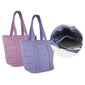 BOLSA ORDENADOR ACOLCHADA PASTEL