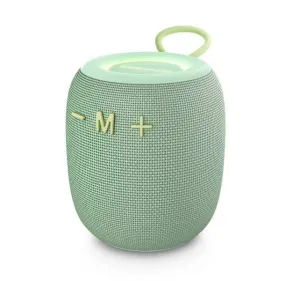 ENERGY SISTEM BLOOM ALTAVOZ BLUETOOTH - 18H DE BATERIA - LUCES LED - TECNOLOGIA TRUE WIRELESS STEREO - IPX6 - COLOR VERDE