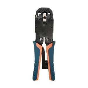 NANOCABLE TENAZA CRIMPADORA DE CARRACA PARA CONECTORES RJ45, RJ12, RJ11, RJ10