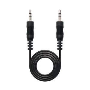 NANOCABLE CABLE AUDIO ESTEREO JACK 3.5MM MACHO A JACK 3.5MM MACHO 10M - COLOR NEGRO