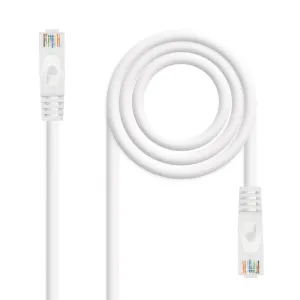NANOCABLE CABLE DE RED LATIGUILLO RJ45 LSZH CAT.6A UTP AWG24 3M - COLOR BLANCO