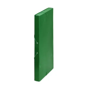 PLUS OFFICE CARPETA PROYECTO CARTON 3CM VERDE 6203 VERDE MAK180158