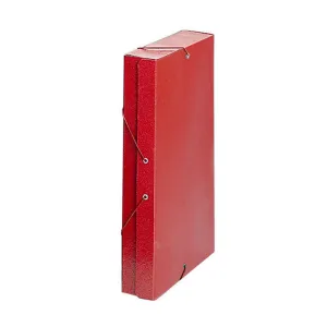 PLUS OFFICE CARPETA PROYECTO CARTON 5CM ROJO 6205 ROJO MAK180162