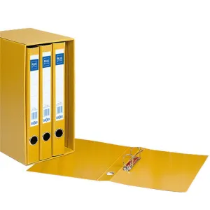 PLUS OFFICE MODULO 4 CARPETAS PLUS Fº AMARILLO 3001 AMARILLO MAK180075