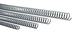 ESPIRAL METALICA PASO 56 (4:1 ) NEGRO 24 MM CAJA DE 100