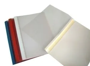 TAPA DE ENCUADERNAR TERMICA YOSAN A4 18 MM BLANCO CAJA DE 50