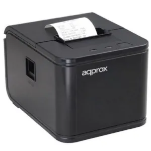 APPROX IMPRESORA TERMICA DE RECIBOS - RESOLUCION 203DPI - VELOCIDAD 120MM/S - USB Y RJ11 - AUTO-CORTE