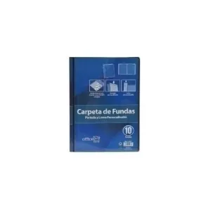 FRAGA CARPETA 10 FUNDAS PERSONALIZABLE DIN A4 COLORES