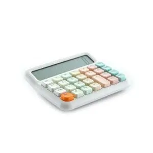 CALCULADORA SOBREMESA SOFT COLOR BLANCO 12 DIGITOS