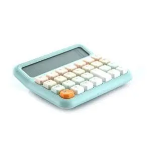 CALCULADORA SOBREMESA SOFT COLOR AZUL 12 DIGITOS T