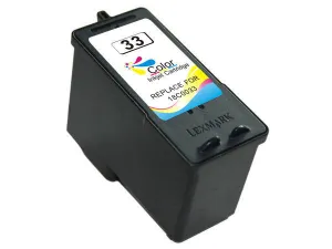LEXMARK 33 COLOR CARTUCHO DE TINTA GENERICO - REEMPLAZA 18CX033E