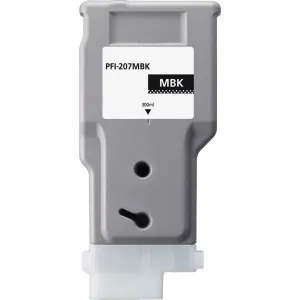 CANON PFI207 NEGRO MATE CARTUCHO DE TINTA PIGMENTADA GENERICO - REEMPLAZA PFI207MBK/8788B001