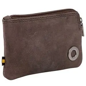 MONEDERO DE PIEL PIEL KENT LOIS MARRON