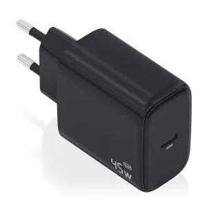 AISENS CARGADOR GAN 45W - USB-C PD3.0 QC4.0 - COLOR NEGRO
