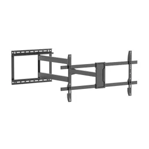 AISENS WT80TSLE-419 PRO SOPORTE PARA MONITOR/TV - GIRATORIO, INCLINABLE Y NIVELABLE - DE 43 A 80 - PESO MÃ¡XIMO 50KG - COLOR NEGRO