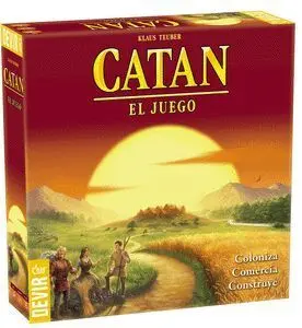 LOS COLONOS DE CATAN JUEGO DE TABLERO - TEMATICA COLONIZAR/COMERCIO  - DE 3 A 4 JUGADORES - A PARTIR DE 10 AÑOS - DURACION 75MIN. APROX.