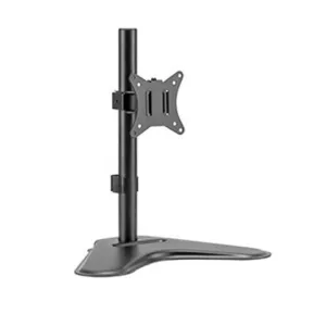 CROMAD SOPORTE DE MESA CON BASE PARA MONITOR DE 17-32 - GIRATORIO, INCLINABLE - GESTION DE CABLES - PESO MAX 9KG - VESA 100X100MM
