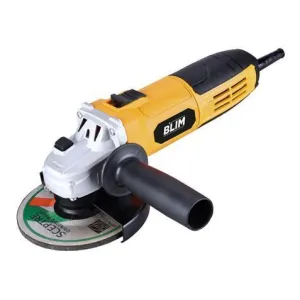 BLIM RADIAL 125MM - POTENCIA 750W - DISEÃ±O ERGONOMICO - EMPUÃ±ADURA MULTIPOSICION - PROTECCION ANTICHISPAS - BOTON DE BLOQUEO - COLOR AMARILLO
