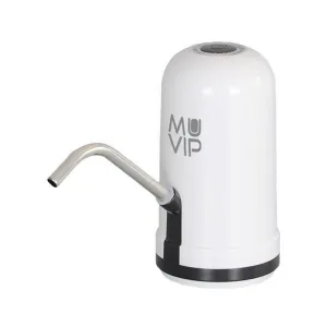 MUVIP MV0636 DISPENSADOR DE AGUA PORTATIL - ADAPTADORES PARA GARRAFAS DE HASTA 20 LITROS - BATERIA RECARGABLE - COMPACTO - INDICADOR LED