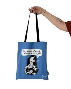 BOLSA DE TELA PLANES CON MI GATO