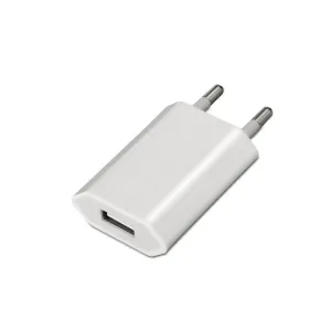 AISENS MINI CARGADOR USB - 5V/1A - COLOR BLANCO